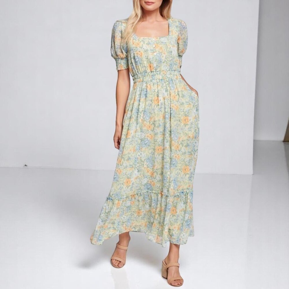 NWT Lost + Wander Mountain Bloom Maxi Dress - Picture 2 of 8
